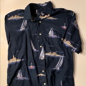 Men’s Nautica Vintage Button Down Shirt